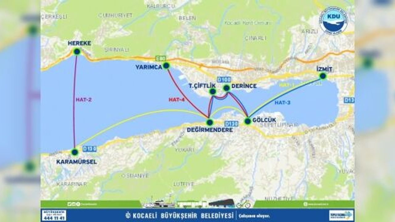 DENİZ ULAŞIMINDA İNDİRİME DEVAM VE KIŞ TARİFESİNE GEÇİŞ