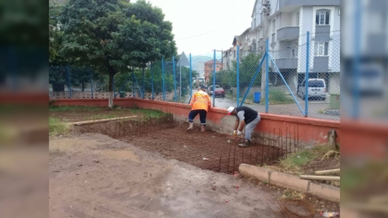 KÖRFEZ'DE OKULLARIN EKSİKLERİ GİDERİLİYOR