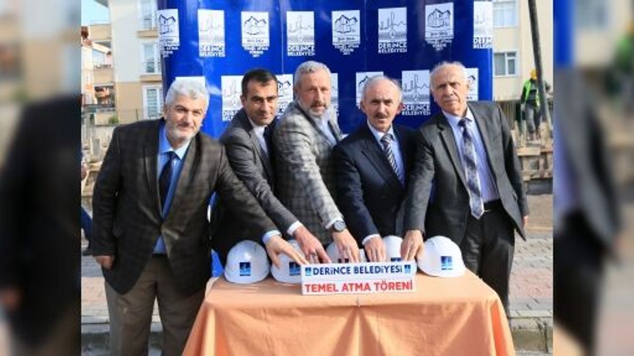 İBNİ SİNA MAHALLE KONAĞI'NIN TEMELİ ATILDI