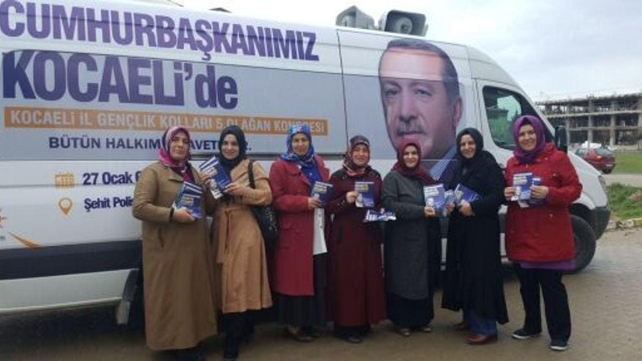 AK KADINLAR İNANÇLA VE FEDAKARLIKLA ÇALIŞIYOR