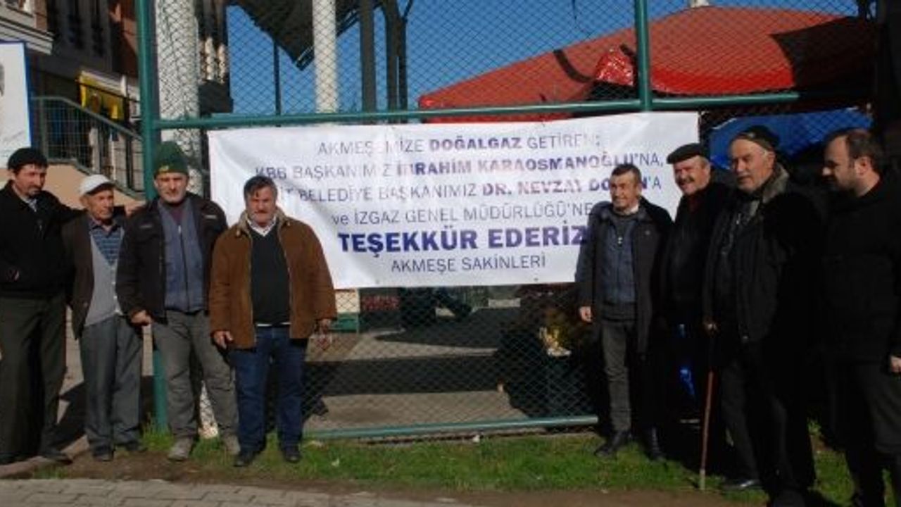 AKMEŞELİ ARTIK DOĞAL İLE ISINIYOR