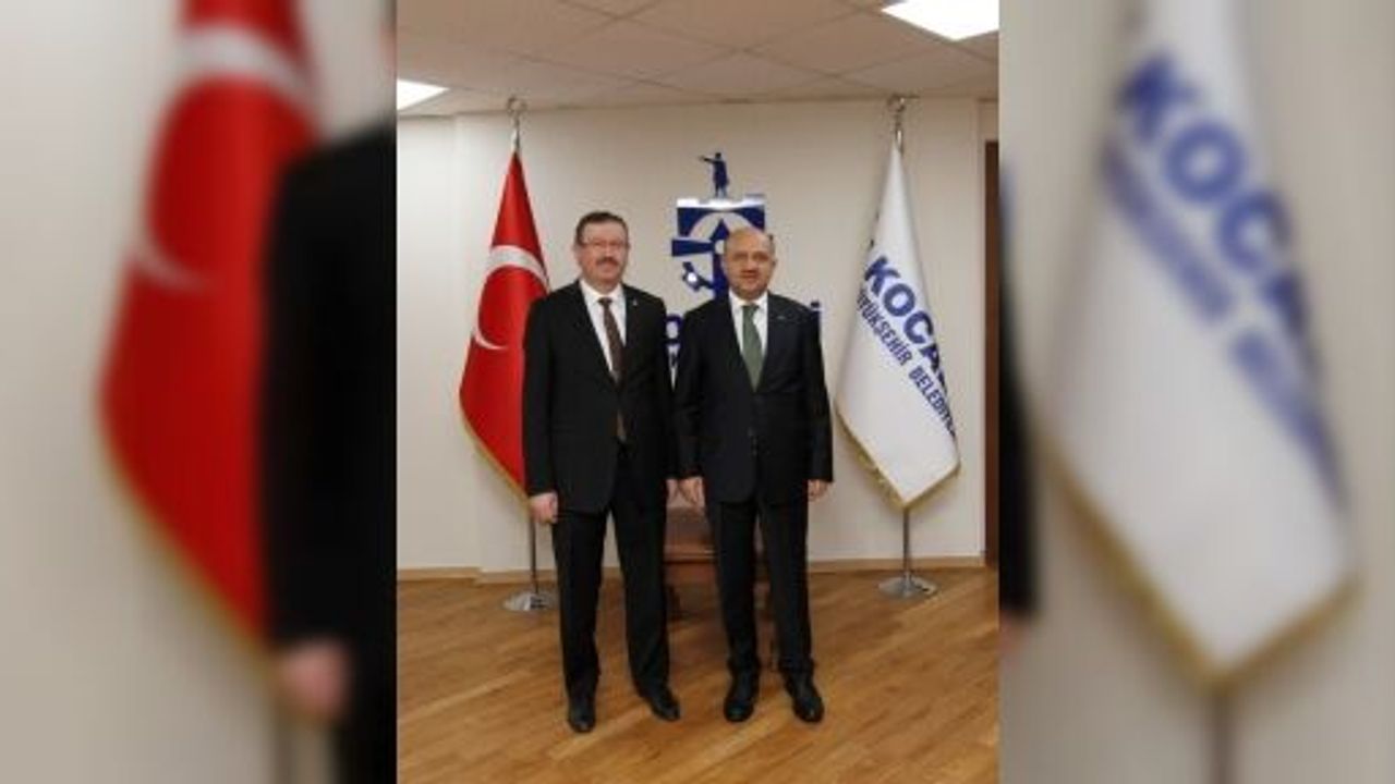 IŞIK'TAN GENEL SEKRETER BAYRAM'A HAYIRLI OLSUN ZİYARETİ