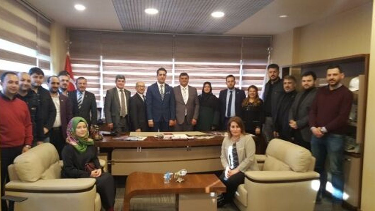 BAŞKAN AYAZ'DAN  İNŞAAT MÜHENDİSLERİNE ZİYARET