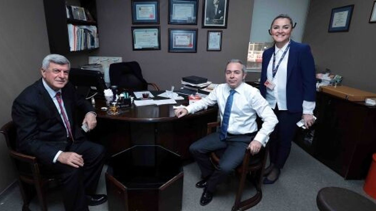 BAŞKAN KARAOSMANOĞLU, DÜNYAGÖZ'Ü ZİYARET ETTİ