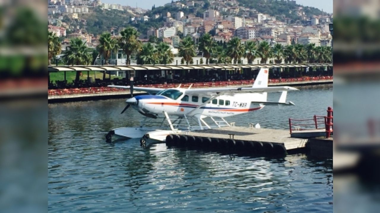BÜYÜKŞEHİR DENİZ UÇAĞI TÜM MARMARA'YI DENETLEYECEK