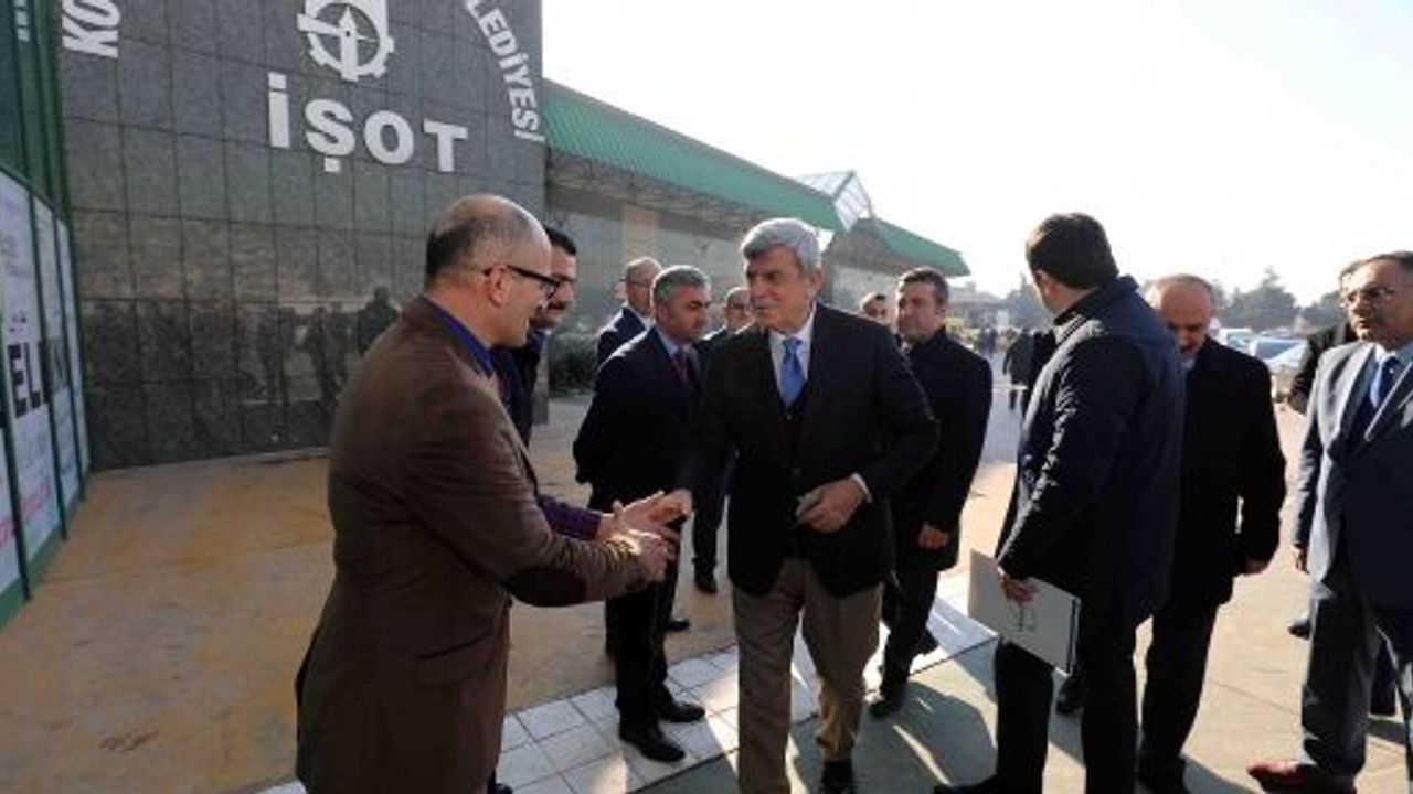 KARAOSMANOĞLU OTOBÜS TERMİNALİNDE ESNAFI ZİYARET ETTİ