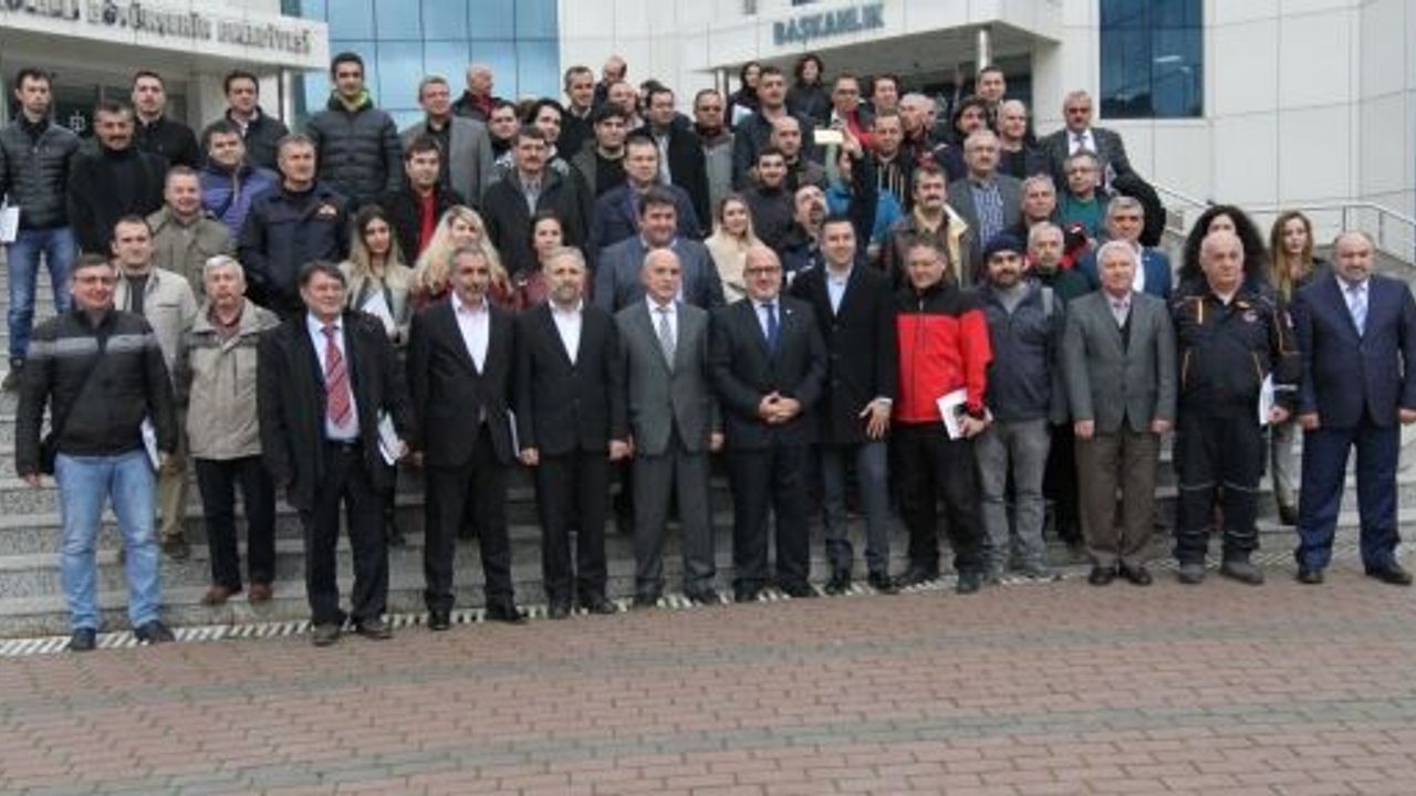 KOCAELİ İTFAİYESİ'NDEN TOZ PATLAMASI EĞİTİMİ