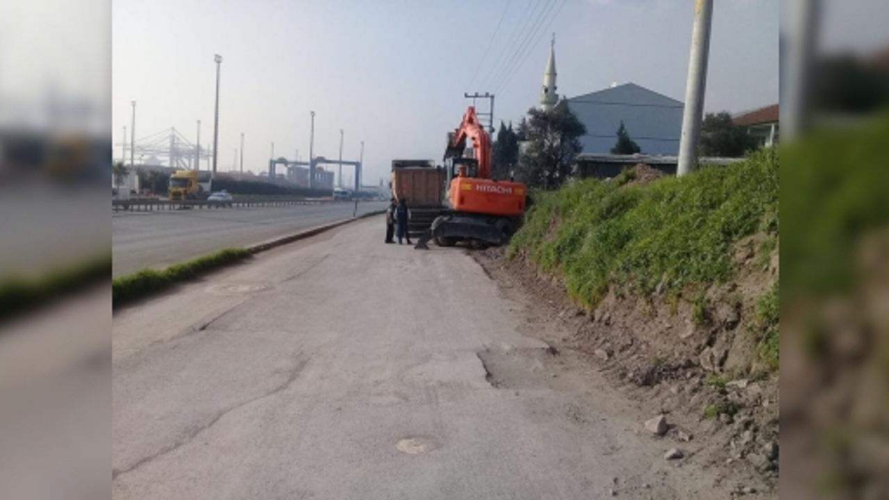 KÖRFEZ'DE DAR YOLLAR GENİŞLETİLİYOR