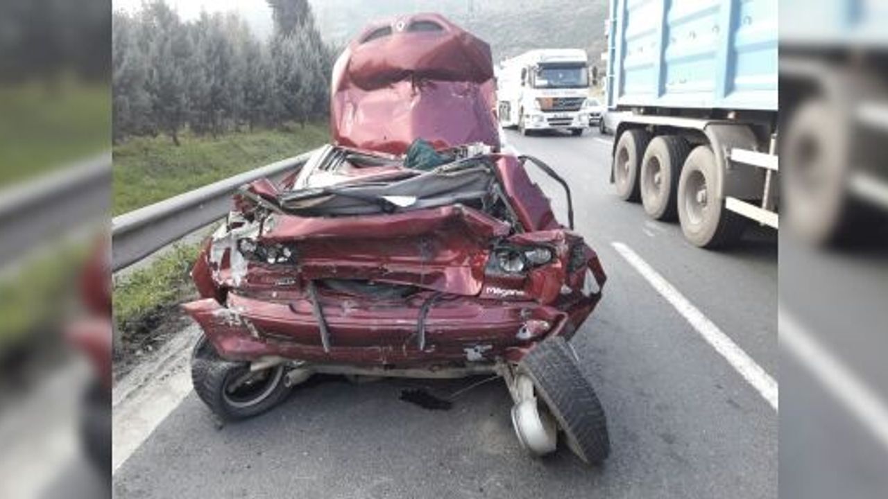 KÖRFEZ HEREKE TEM'DE KORKUNÇ KAZA