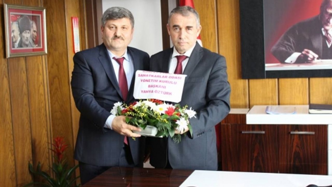 ÖZTÜRK KAYMAKAM CAN'I ZİYARET ETTİ