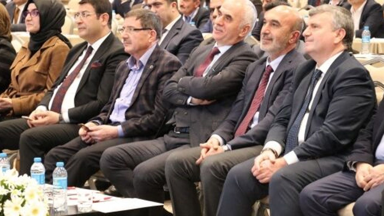 ŞEKER: ‘’ AK PARTİ LAFLA DEĞİL, PROJEYLE SEÇİME GİRER!’’