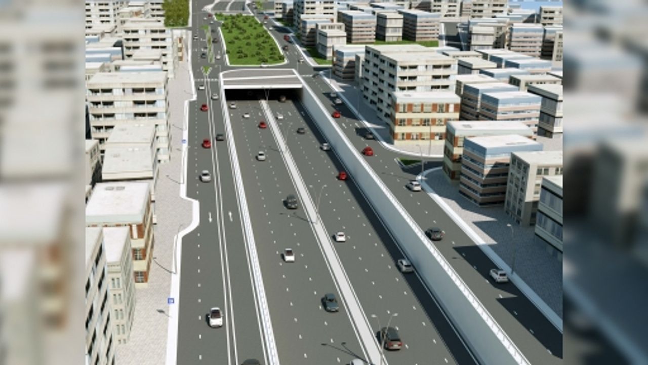 KARAMÜRSEL'E TÜNEL GEÇİŞLİ KAVŞAK GELİYOR