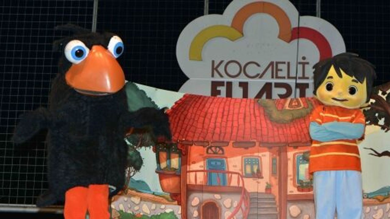 ÇOCUKLAR, EGE İLE GAGA'NIN MACERALARINA ORTAK OLDU