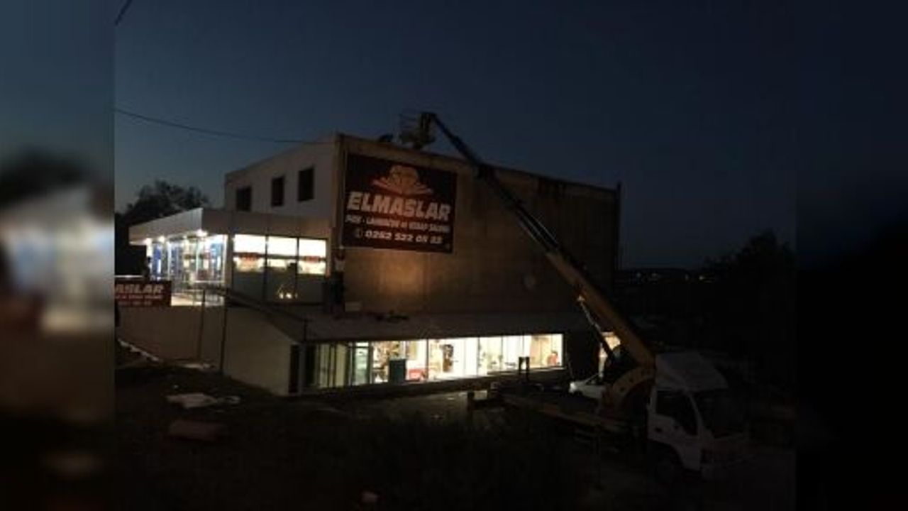 Elmaslar Pide Salonu  Hizmete Başlıyor