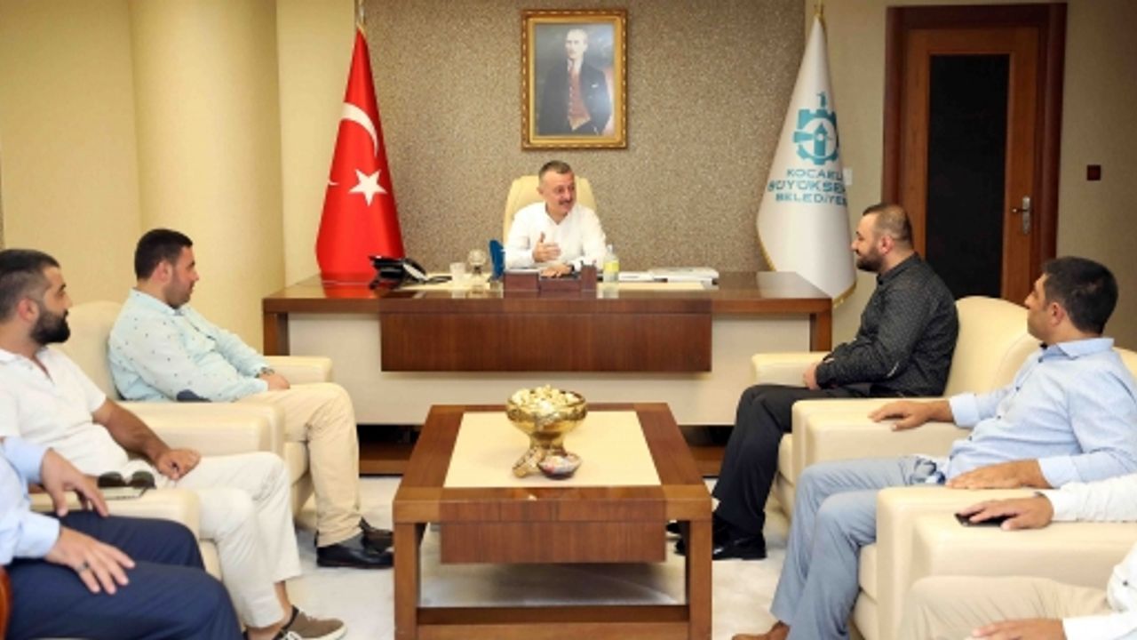 Başkan Büyükakın, ‘’Üreteceğiz, yeni pazarlar bulacağız’’