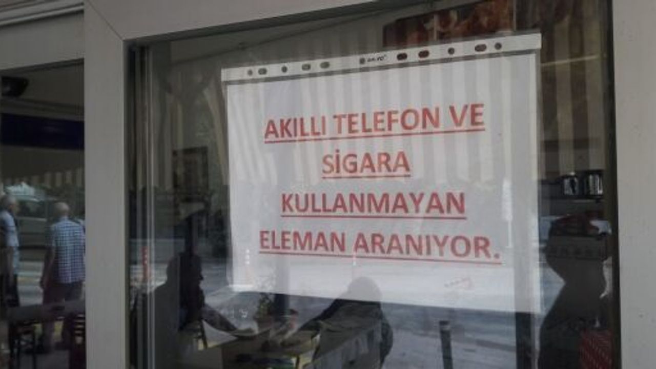 ÖYLE BİR ELEMAN  İLANI ASTI Kİ..!