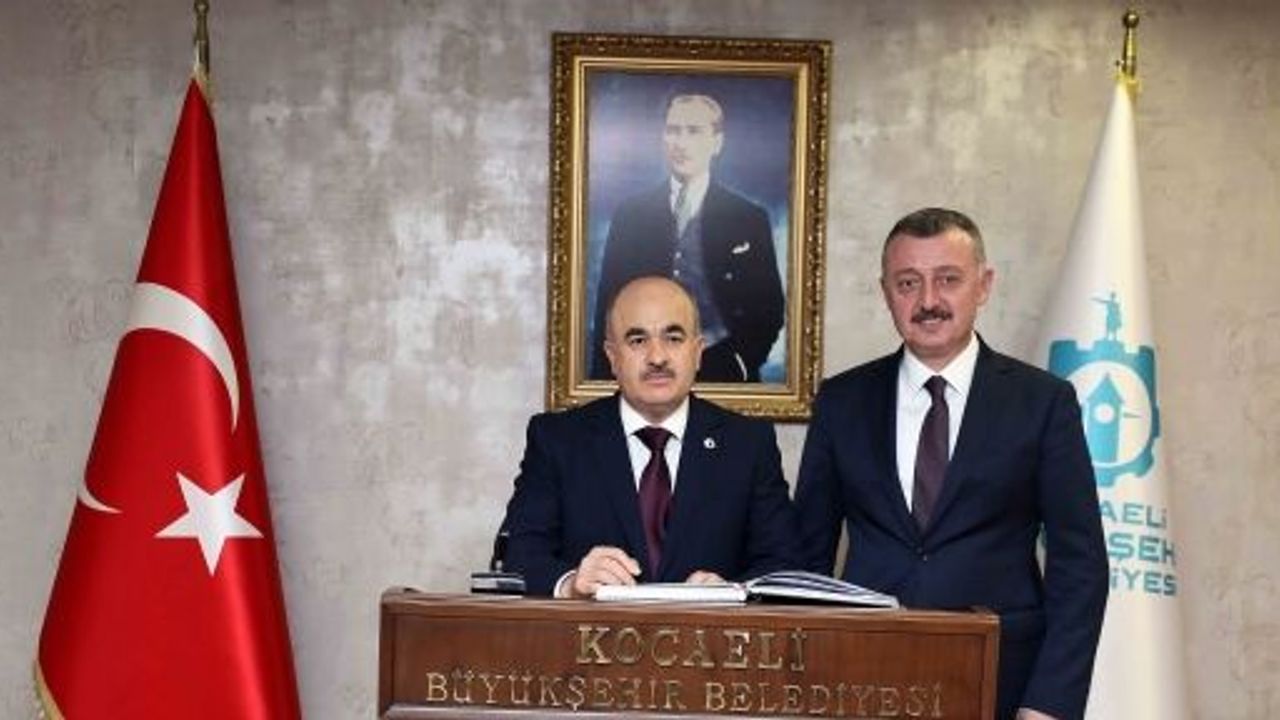 Başkan Büyükakın, Düzce Valisi Dağlı’yı Konuk Etti