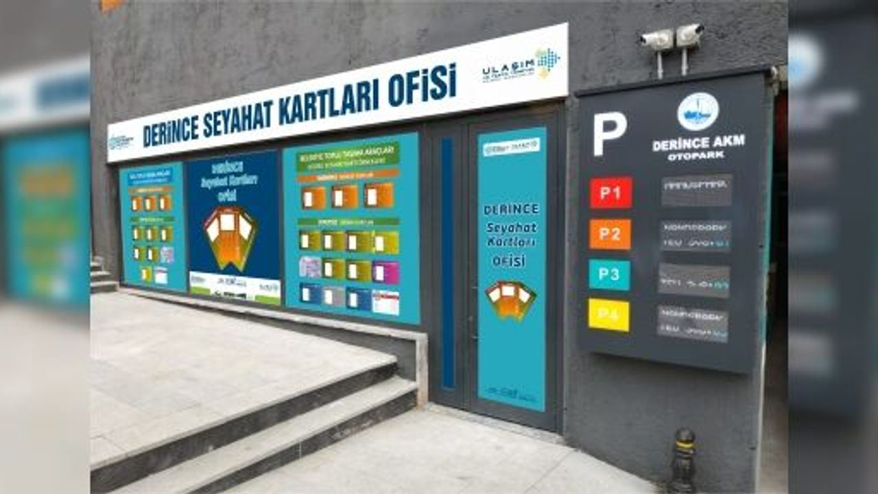 Büyükşehir, Derince’ye “Seyahat Kartları Ofisi” Kuruyor