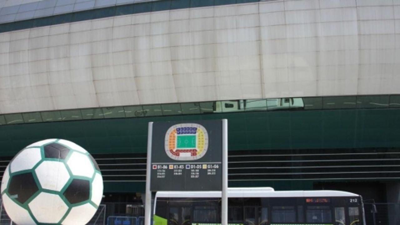  Kentin Dört Bir Yanından Stadyuma Ulaşım