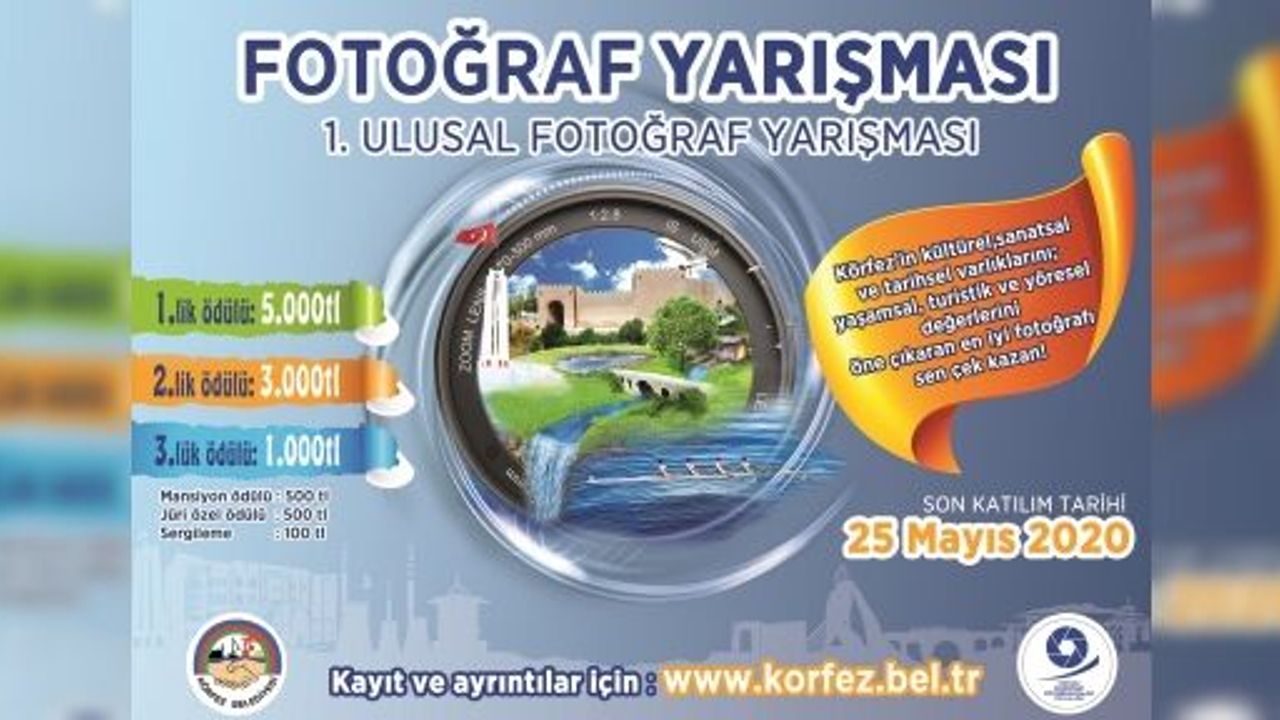 Körfez Belediyesi’nden Ödüllü Fotoğraf Yarışması