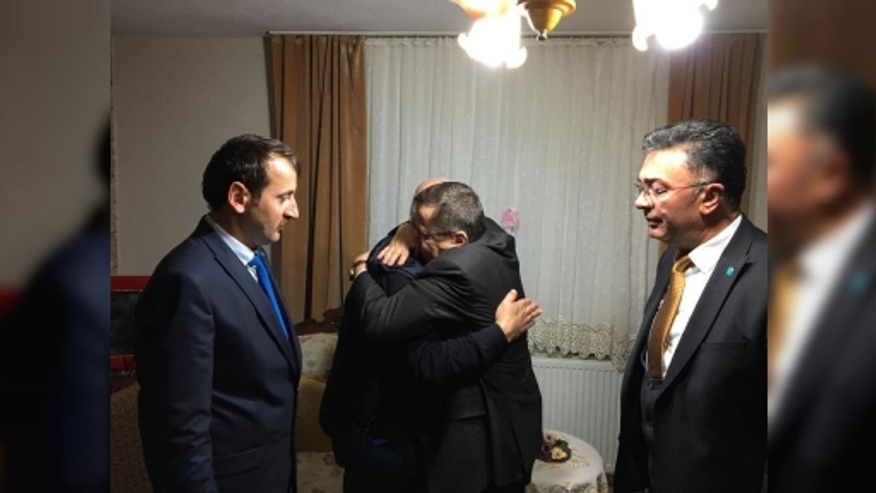 Şehit Volkan Tantürk'ün Baba Ocağına Taziye Ziyareti