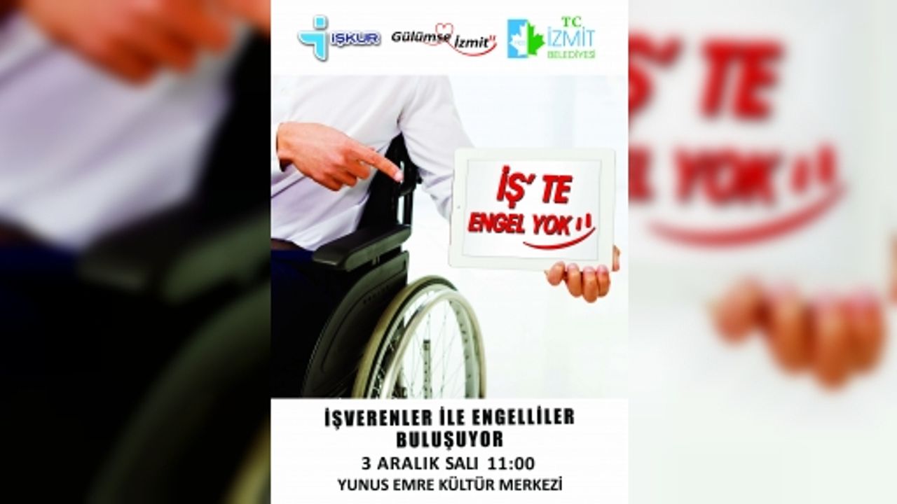 İzmit Belediyesi Engelliler Gününde Engellilere Umut Olacak