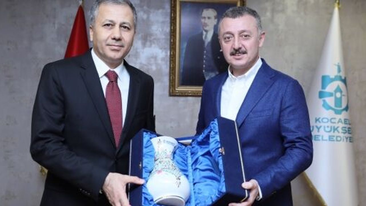 Büyükakın, Yerlikaya ve Aktaş’ı konuk etti