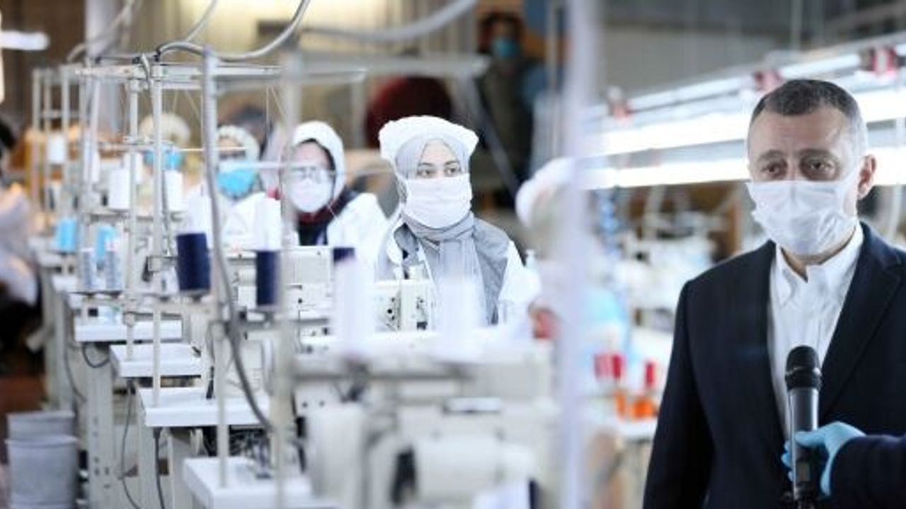 Başkan Büyükakın, ‘’Maske Üretiminde Kapasiteyi Artırıyoruz’’