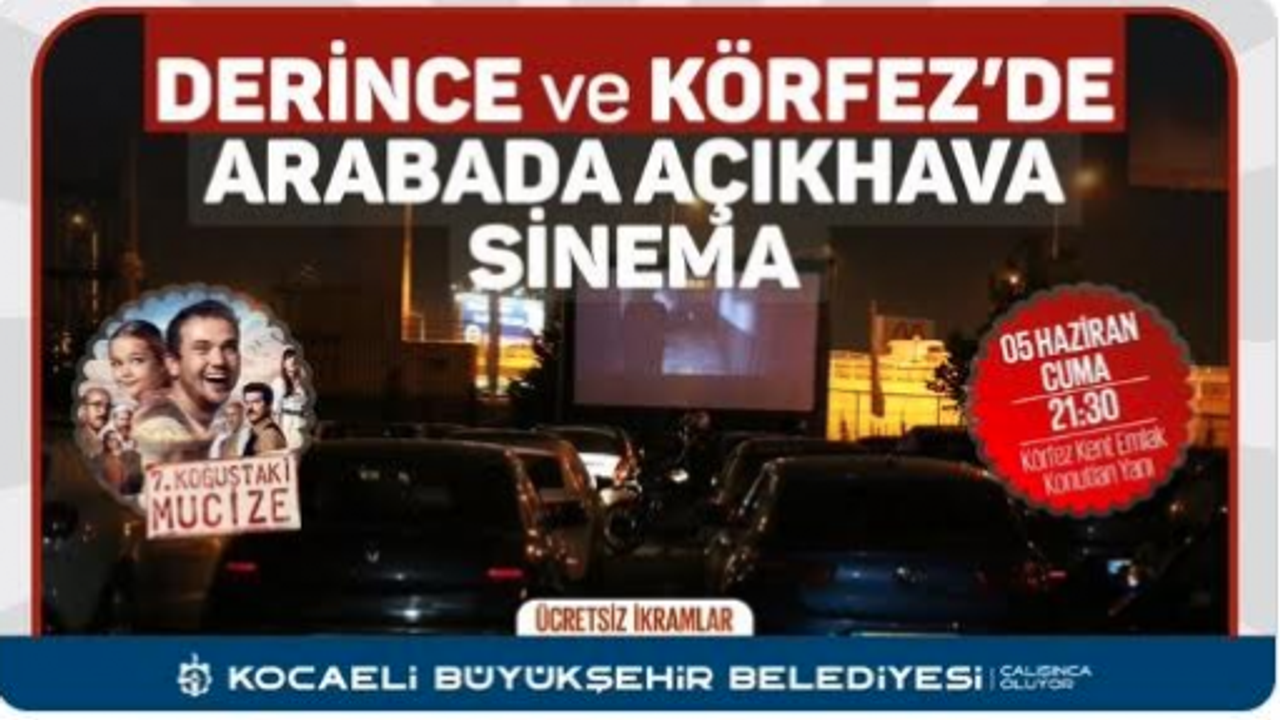 Büyükşehir Arabada Sinema Etkinliklerine Devam Ediyor