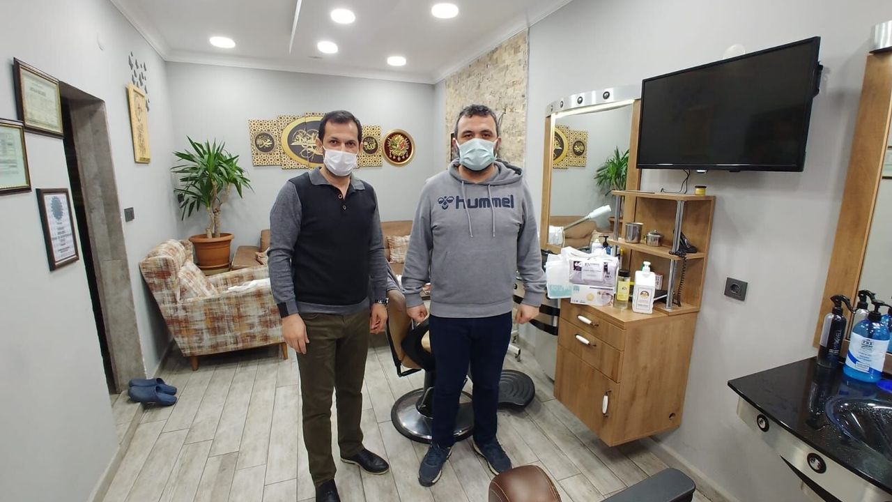 Körfez’de Kuaförlere ‘Hijyen’ Desteği