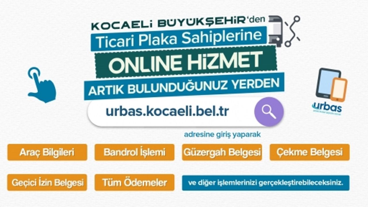 Ticari Plaka Sahiplerine URBAS ile Hızlı Çözüm
