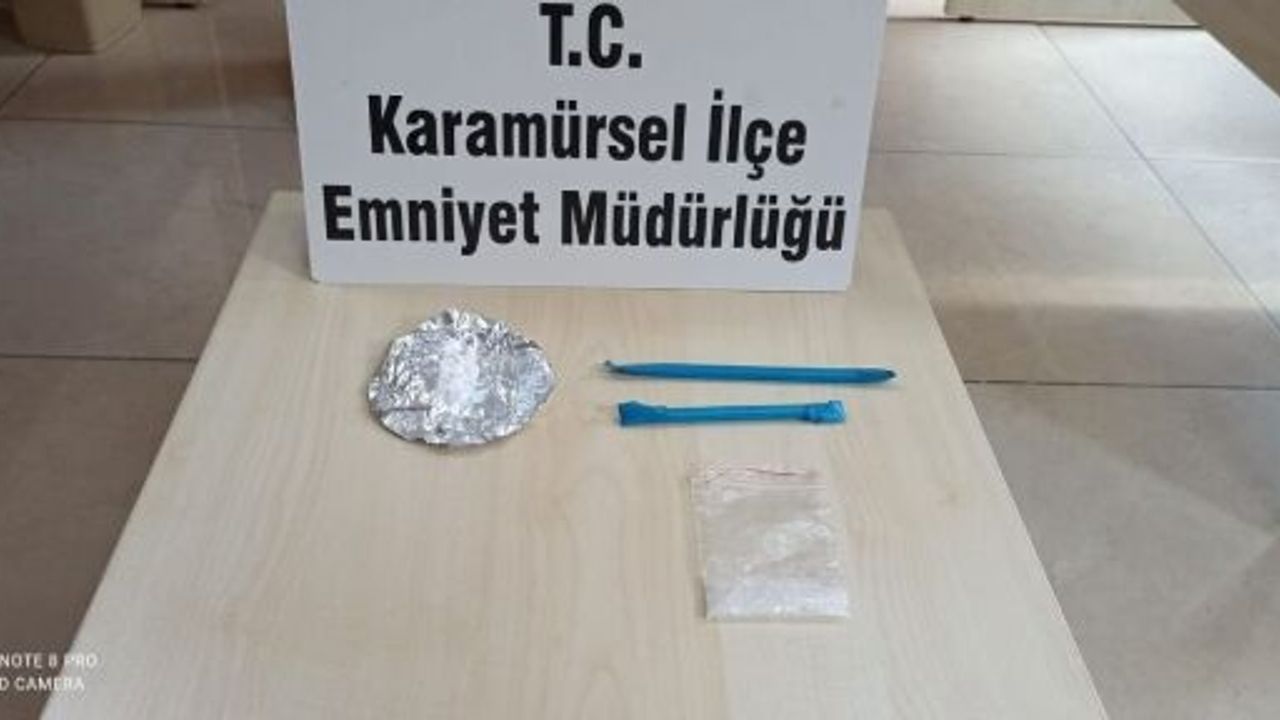 “Dur” İhtarına Uymayan Motosikletten Uyuşturucu Çıktı