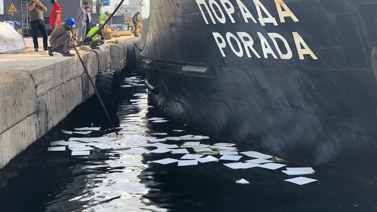 Derince Limanında Körfezi Kirleten Gemiye 1 Milyon 286 Bin TL Ceza