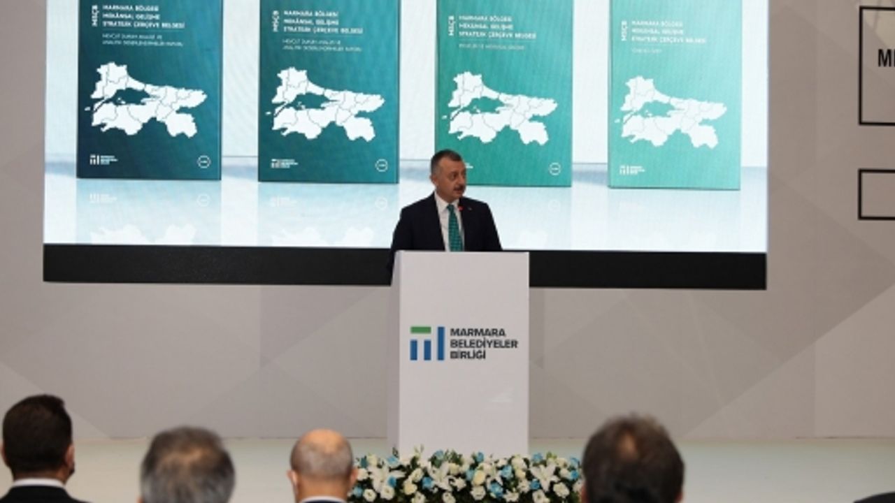 MARMARA BÖLGESİ MEKÂNSAL GELİŞME STRATEJİK ÇERÇEVE BELGESİ TANITILDI