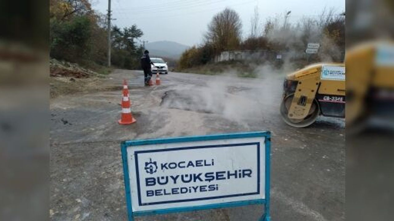 Gebze Yağcılar Ve Elbizli’de Yollar Onarıldı