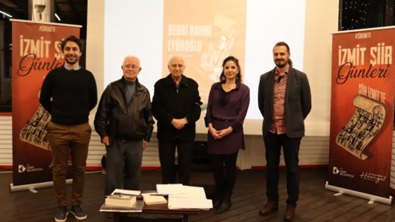 Usta Şair Bedri Rahmi Eyüboğlu İzmit’te Şiirleriyle Anıldı