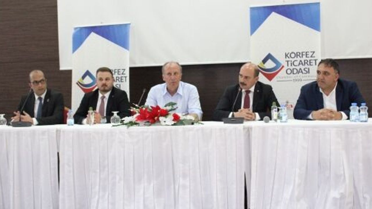 Muharrem İnce, Körfez Ticaret Odasını Ziyaret Etti