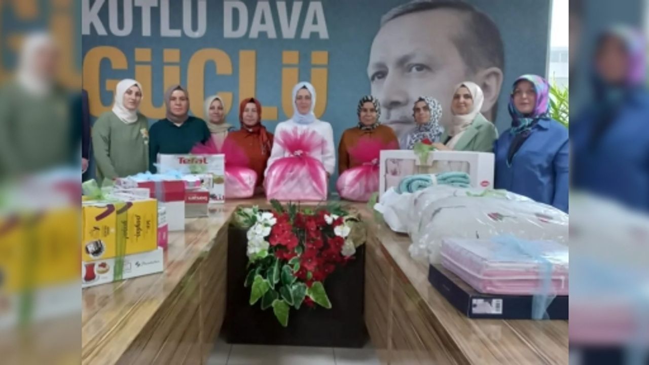 AK Kadınlardan Genç  Kızlara Çeyiz Desteği