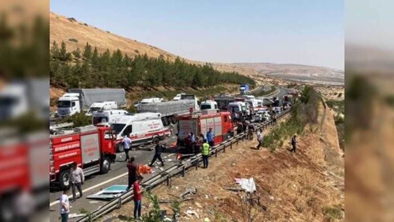 Gaziantep’te Katliam Gibi Kaza: "16 Kişi Hayatını Kaybetti"