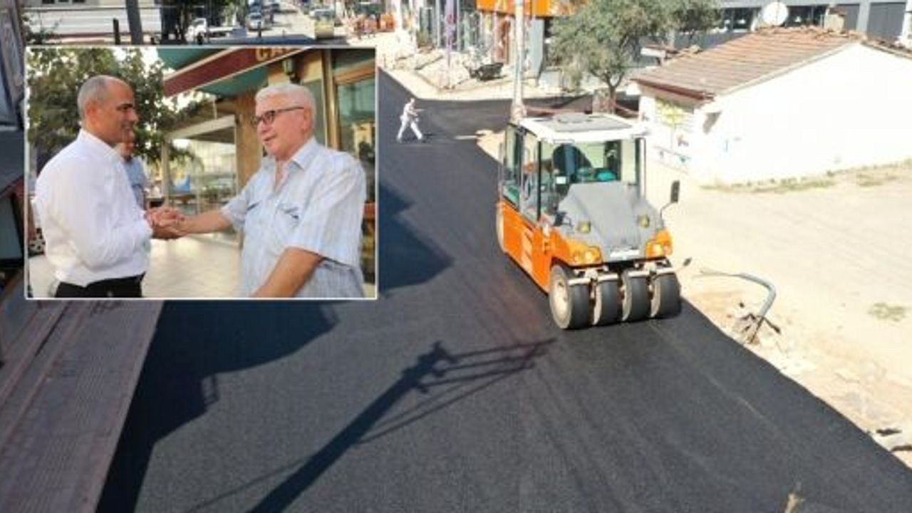 Adnan Kahveci Caddesi’ne Kaymak Gibi Sıcak Asfalt