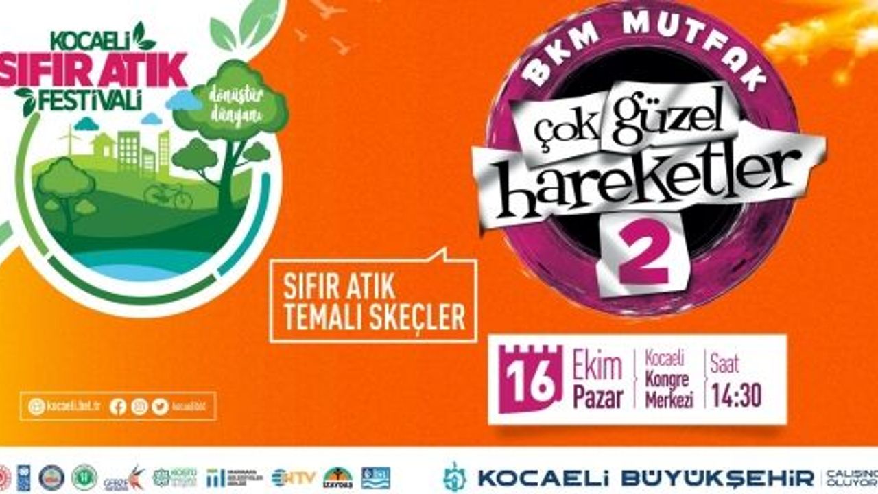 Çok Güzel Hareketler-2 Ekibi Geri Dönüşüm Skeçleriyle Festivalde