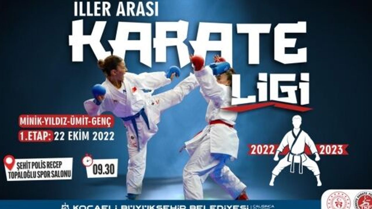 İller Arası Karate Ligi Kocaeli’de Başlıyor