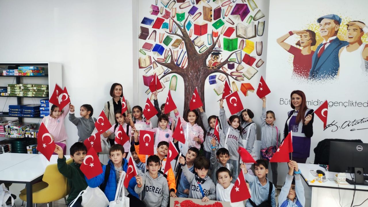 İZGİM, Türkan Dereli İlkokulu Öğrencilerini Ağırladı