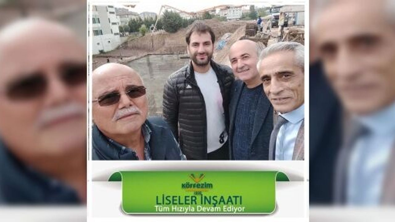 Özel Körfezim’de Lise İnşaatı Sürüyor