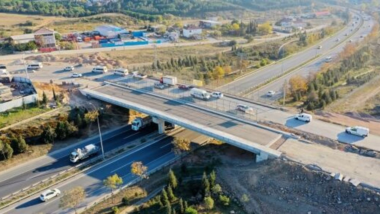 Çayırova Turgut Özal Köprüsü’nde Trafik Yoğunluğu Tarih Olacak