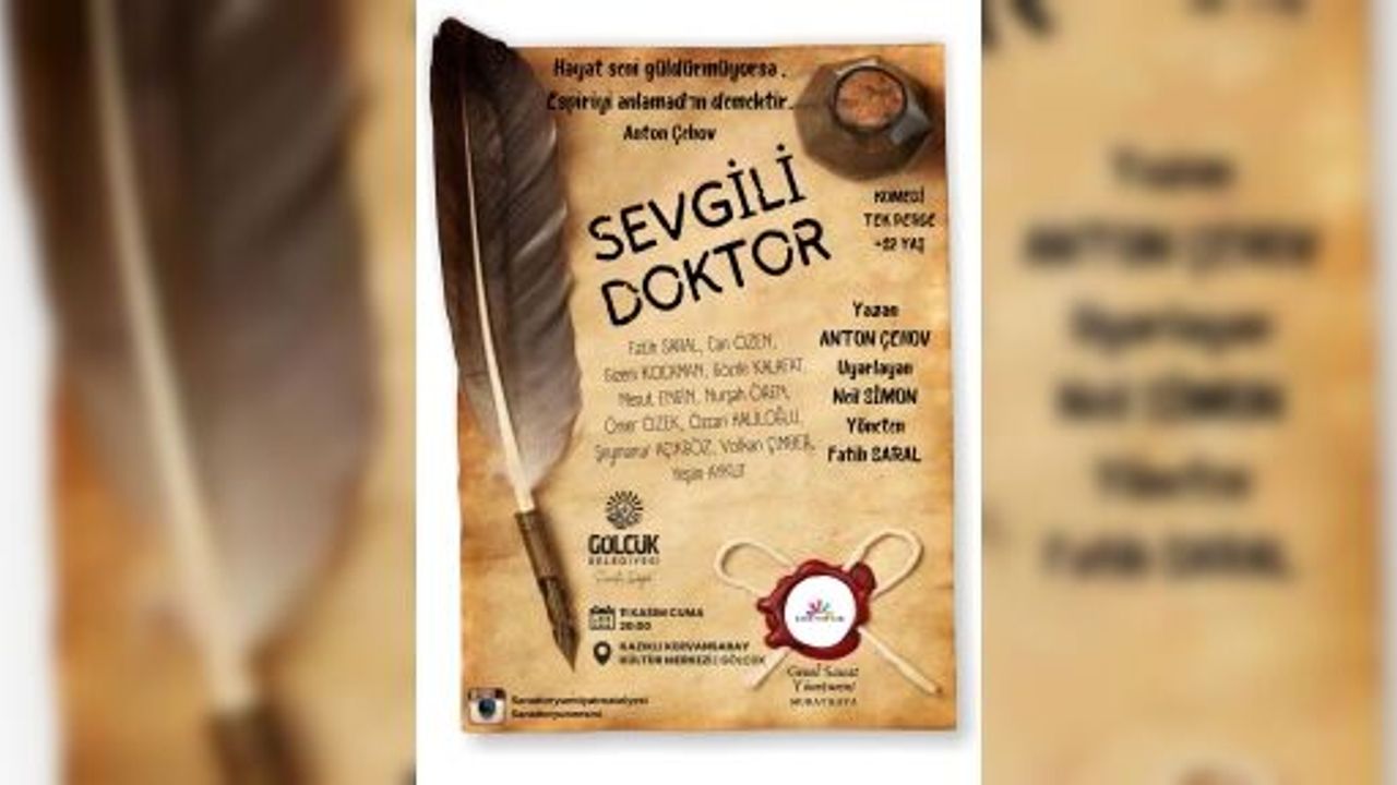 Gölcük Belediyesi Tiyatro Günleri Kahkahaya Davet Ediyor