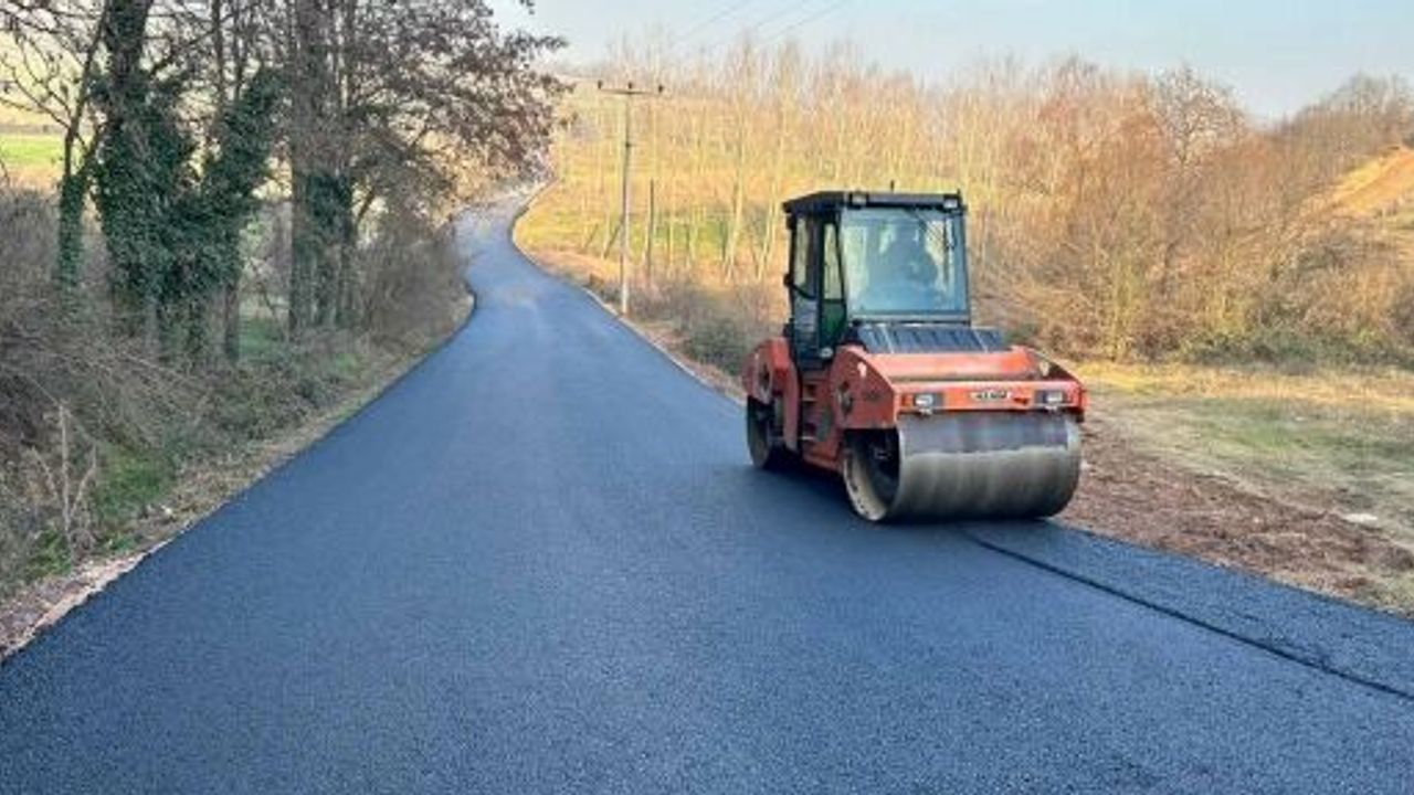 Gülbahçe Kadriye-Balören Bağlantı Yoluna Asfalt