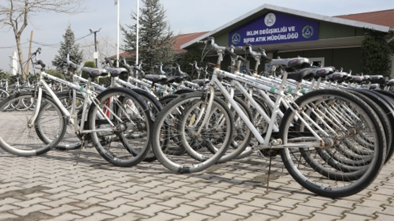 Atıl Bisikletler Çocuklar İçin Geri Dönüştürülüyor