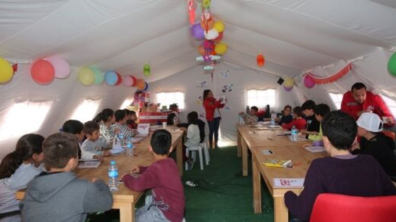 Defne’deki Çadır Kent Sosyal Yaşam Alanına Dönüştü