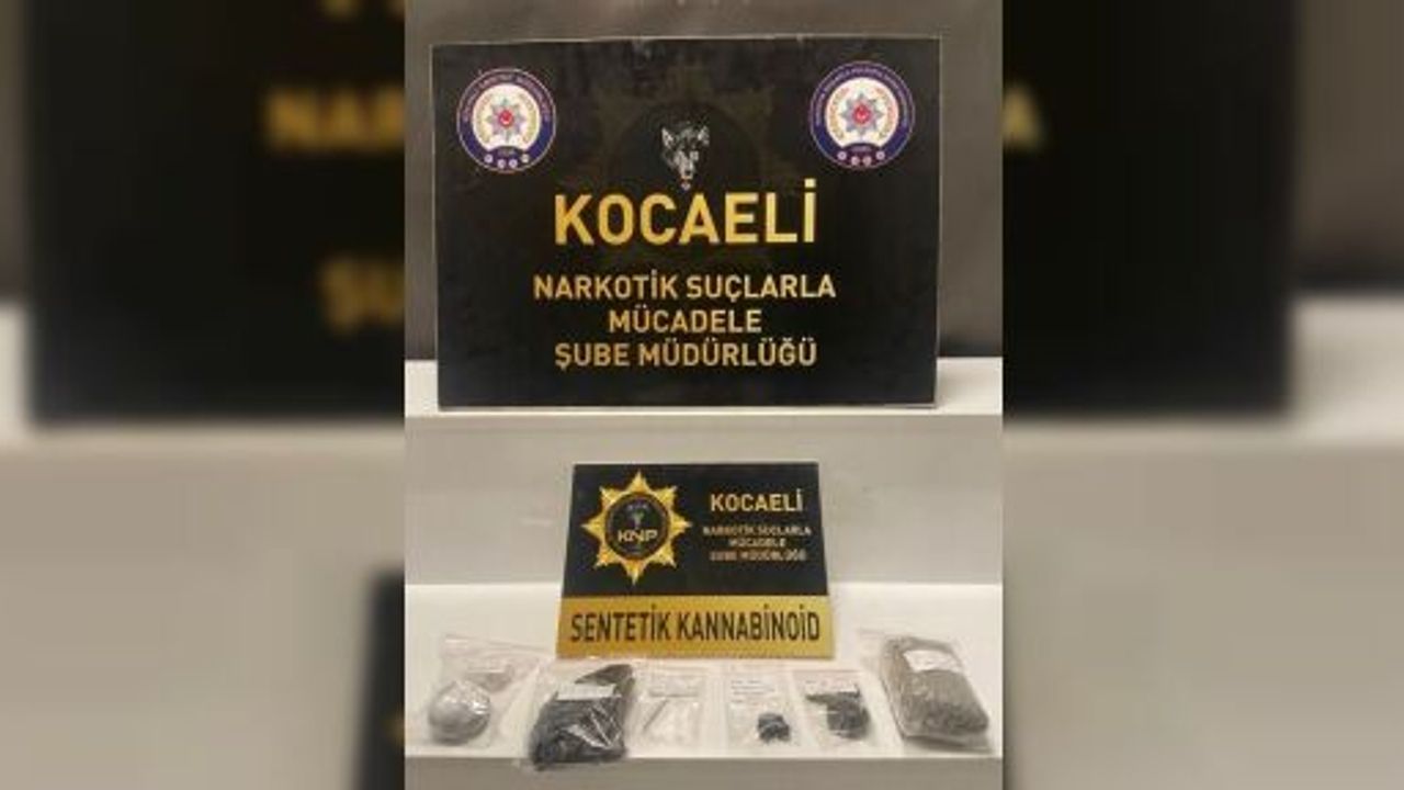 KOCAELİ'DE NARKOTİKTEN 2 FARKLI UYUŞTURUCU OPERASYONU